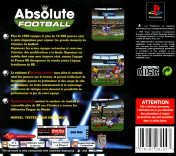 Viva Football (EU) box cover back